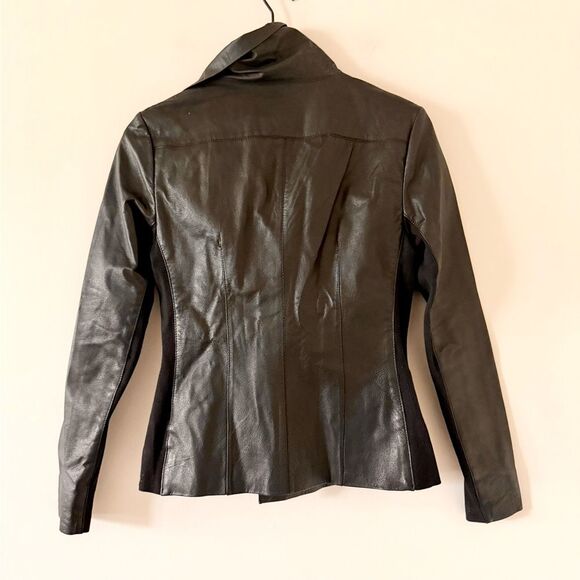 Kirna Zabete for Target Leather Jacket in Black Size S - Picture 7 of 7